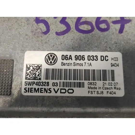 Centralita Motor Uce para Volkswagen Golf Plus (5M1)