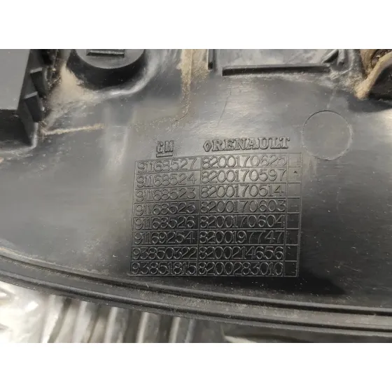 Maneta Exterior Delantera Derecha para Renault Trafic Caja Cerrada (Ab 4.01)