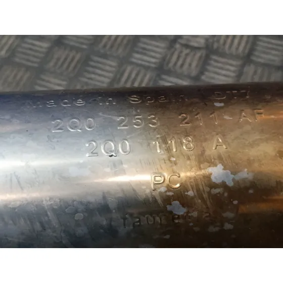 Tubo Escape Completo para Volkswagen Polo