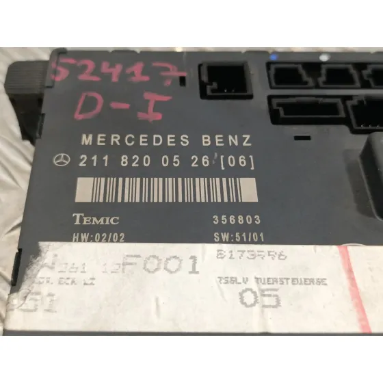 Centralita Cierre para Mercedes-Benz Clase E (W211) Berlina