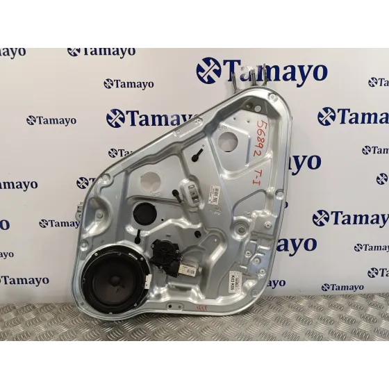 Elevalunas Trasero Izquierdo para Hyundai Santa Fe (Bm)