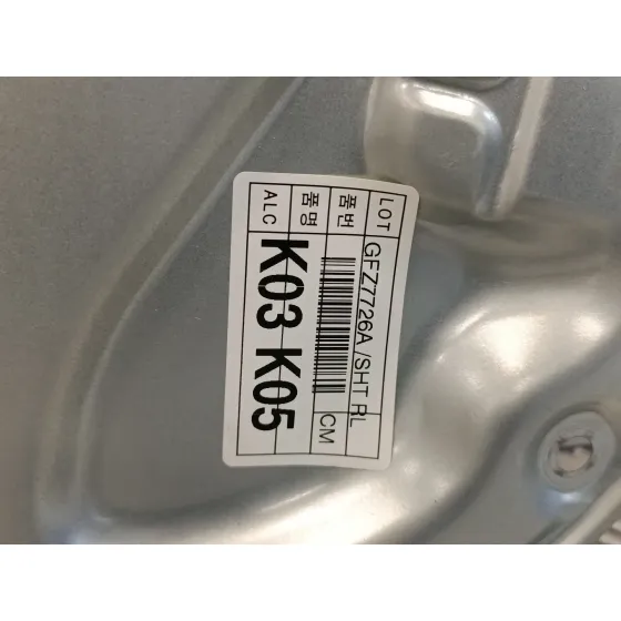 Elevalunas Trasero Izquierdo para Hyundai Santa Fe (Bm)