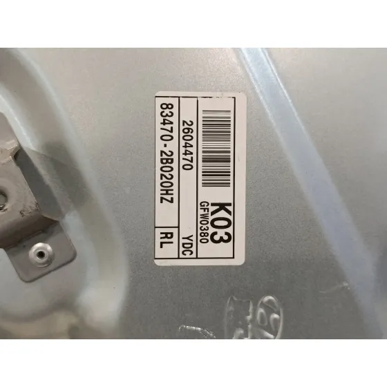 Elevalunas Trasero Izquierdo para Hyundai Santa Fe (Bm)