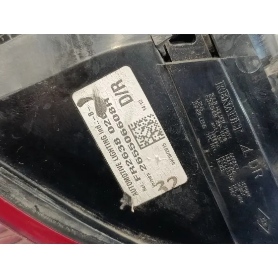 Piloto Trasero Derecho para Renault Clio Iv