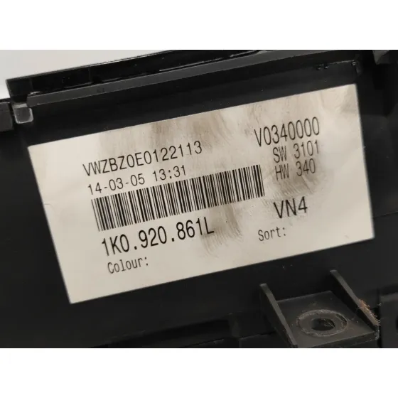 Cuadro Instrumentos para Volkswagen Golf Plus (5M1)