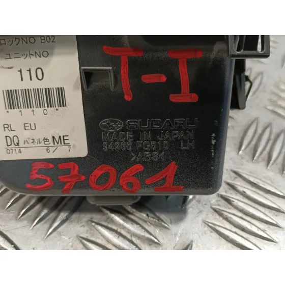 Mando Elevalunas Trasero Izquierdo para Subaru Impreza G12