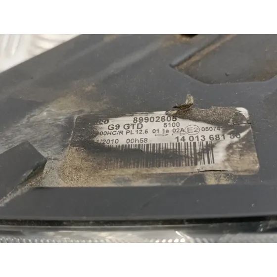 Faro Izquierdo para Peugeot Expert Tepee