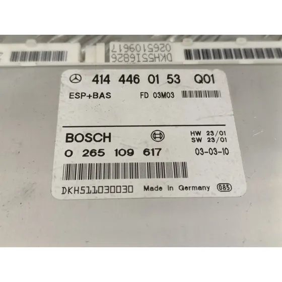 Centralita Esp para Mercedes-Benz Vaneo (W414) Furgoneta Compacta