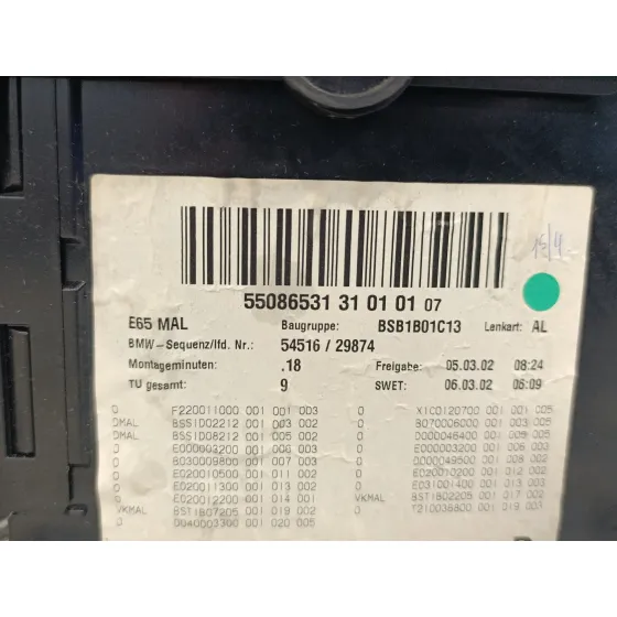 Apoyabrazos Central para Bmw Serie 7 (E65/E66)