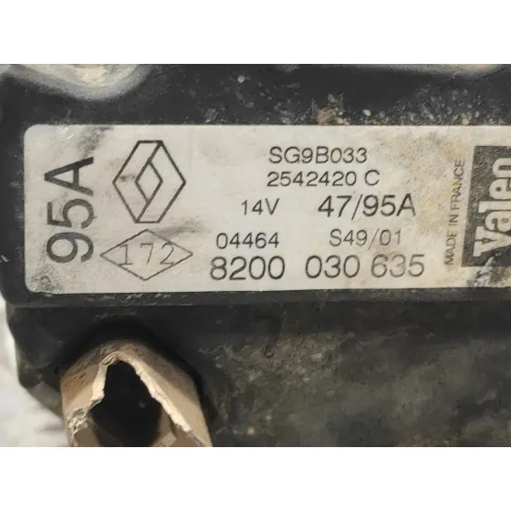 Alternador para Renault Scenic Rx4 (Ja0)
