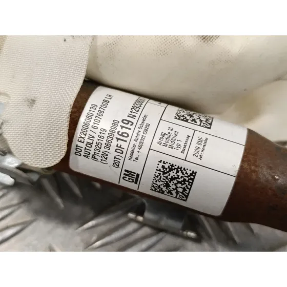 Airbag Cortina Delantero Izquierdo para Opel Astra J Lim.