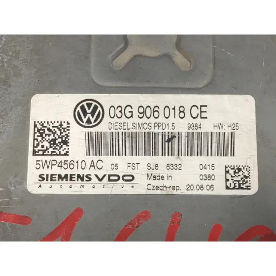 Centralita Motor Uce para Volkswagen Passat Variant (3C5)