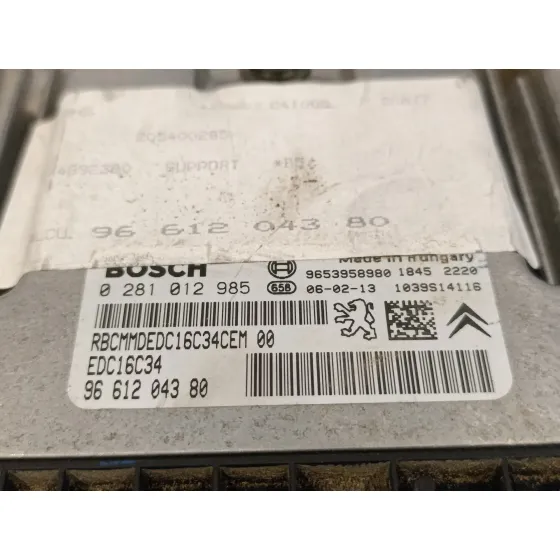 Centralita Motor Uce para Citroën C4 Berlina