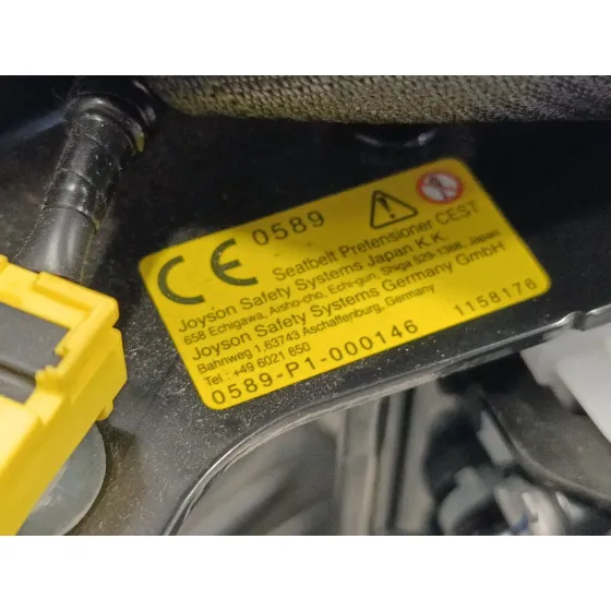 Cinturon Seguridad Trasero Izquierdo para Subaru Xv (G5)