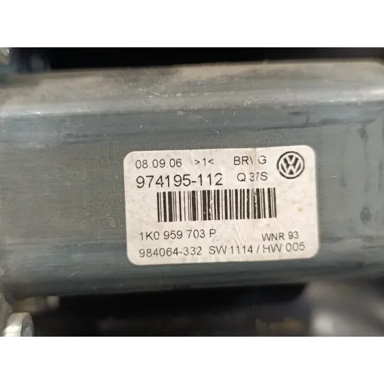 Elevalunas Trasero Izquierdo para Volkswagen Passat Variant (3C5)