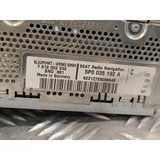 Sistema Audio / Radio Cd para Volkswagen Golf V Berlina (1K1)