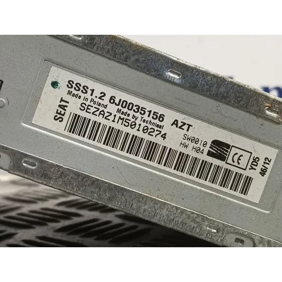 Sistema Audio / Radio Cd para Seat Ibiza (6J5)