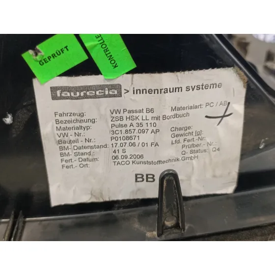 Guantera para Volkswagen Passat Variant (3C5)