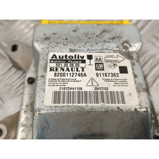 Centralita Airbag para Renault Trafic Caja Cerrada (Ab 4.01)