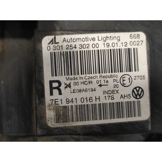Faro Derecho para Volkswagen T5 Transporter (7E)