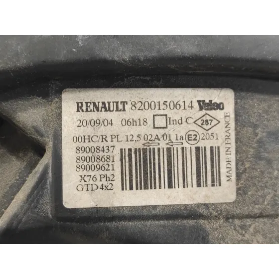 Faro Izquierdo para Renault Kangoo (F/Kc0)