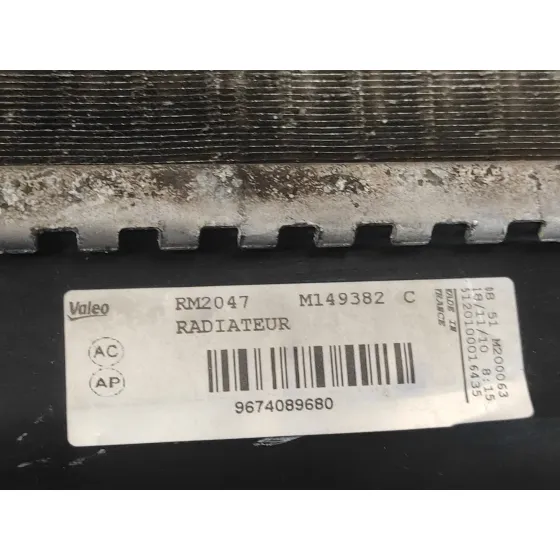Radiador Agua para Citroën C4 Lim.