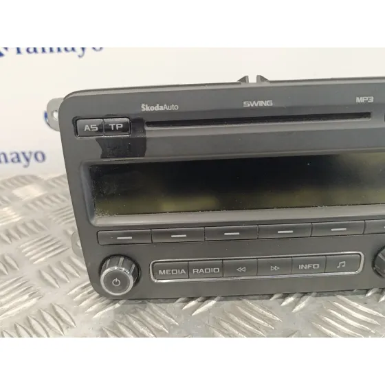 Sistema Audio / Radio Cd para Skoda Fabia (5J2 )