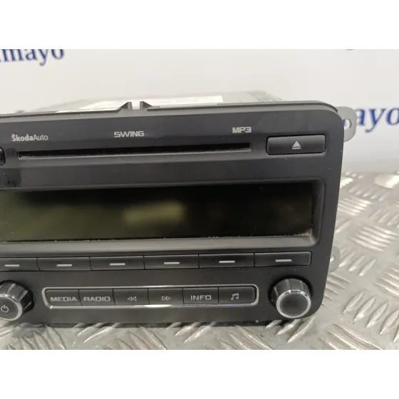Sistema Audio / Radio Cd para Skoda Fabia (5J2 )