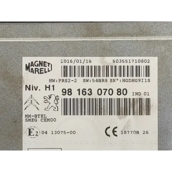 Sistema Audio / Radio Cd para Peugeot 308
