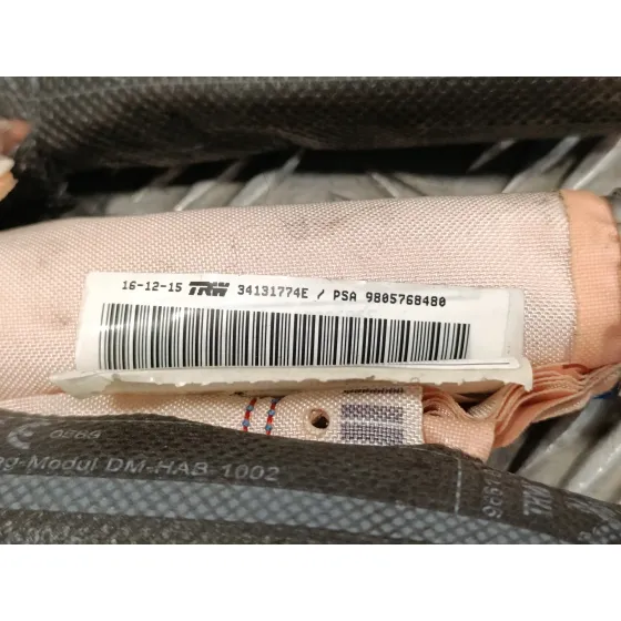 Airbag Cortina Delantero Izquierdo para Peugeot 308