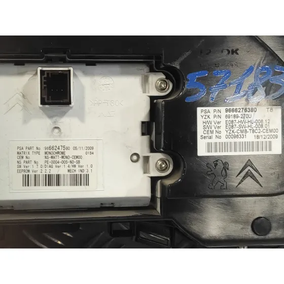 Cuadro Instrumentos para Peugeot 3008