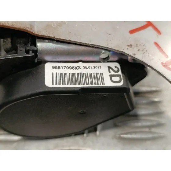 Cinturon Seguridad Trasero Derecho para Citroën C3 Picasso