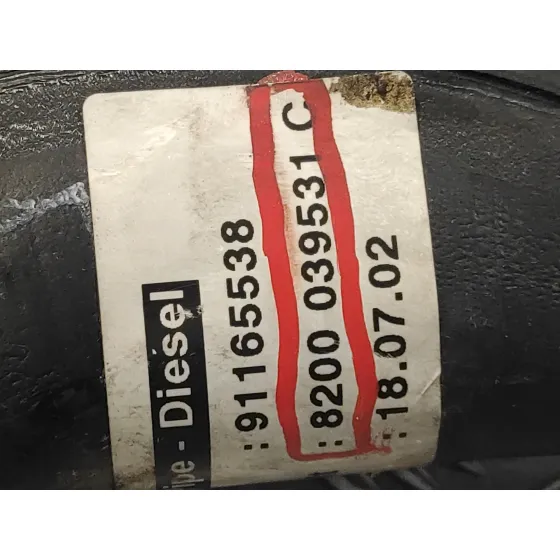 Tapa Exterior Combustible para Renault Trafic Caja Cerrada (Ab 4.01)