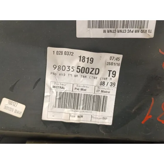 Guarnecido Puerta Delantera Derecha para Peugeot 308