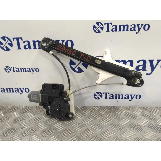 Elevalunas Trasero Derecho para Volkswagen Polo (6R1)