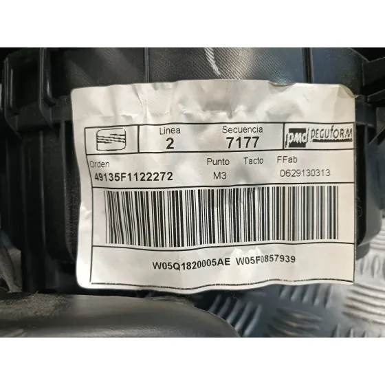 Calefaccion Entera Normal para Seat Leon (5F1)