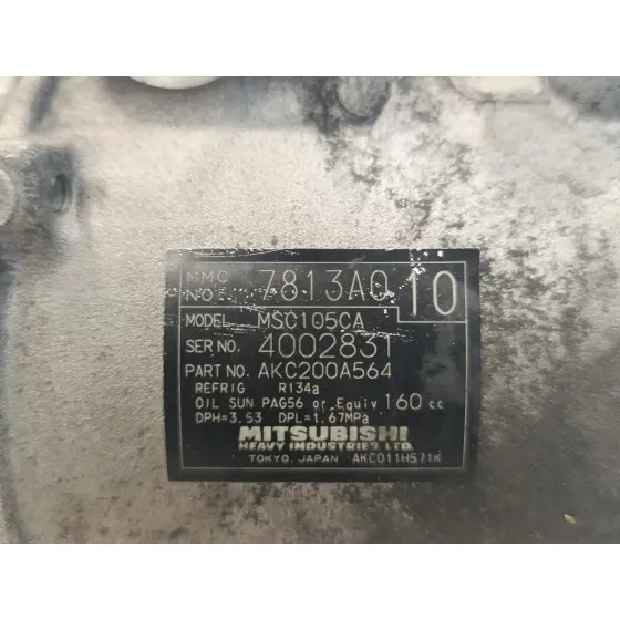 Compresor Aire Acondicionado para Mitsubishi Grandis (Na0W)