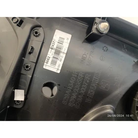 Guarnecido Puerta Trasera Derecha para Renault Clio Iv