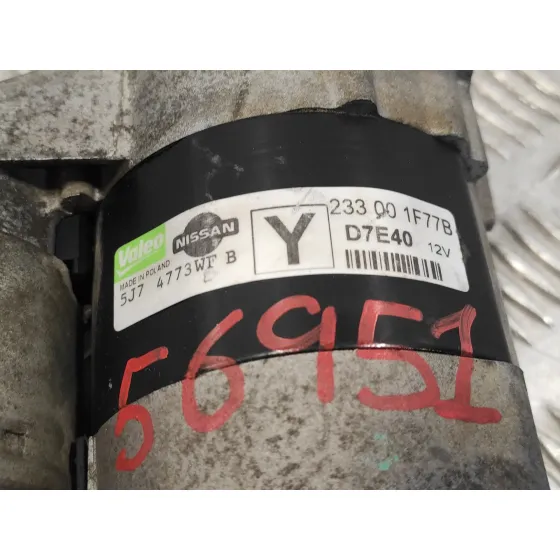 Motor Arranque para Nissan Micra (K12E)