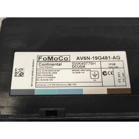 Modulo Electronico para Ford C-Max