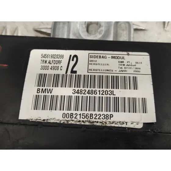 Airbag Lateral Delantero Derecho para Bmw Serie 3 Berlina (E46)