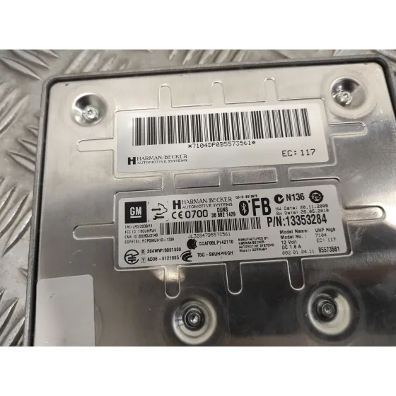 Centralita Bluetooth para Opel Astra J Lim.