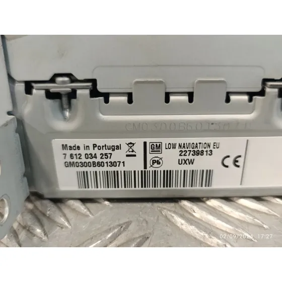 Sistema Navegacion Gps para Opel Astra J Lim.