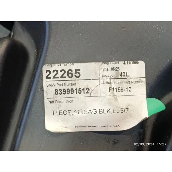 Salpicadero para Bmw Z3 Roadster (E36)