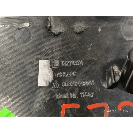 Maneta Exterior Porton para Opel Astra J Lim.