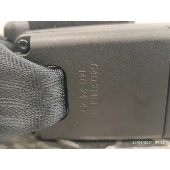 Enganche Cinturon Trasero Derecho para Opel Corsa F