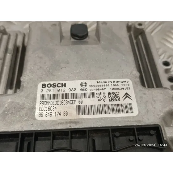 Centralita Motor Uce para Citroën C4 Picasso