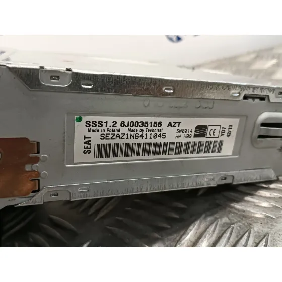 Sistema Audio / Radio Cd para Seat Ibiza (6J5)