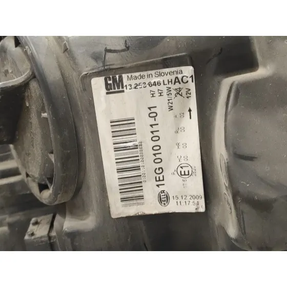 Faro Izquierdo para Opel Astra J Lim.