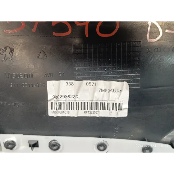 Guarnecido Puerta Delantera Derecha para Peugeot 2008 (--.2013->)